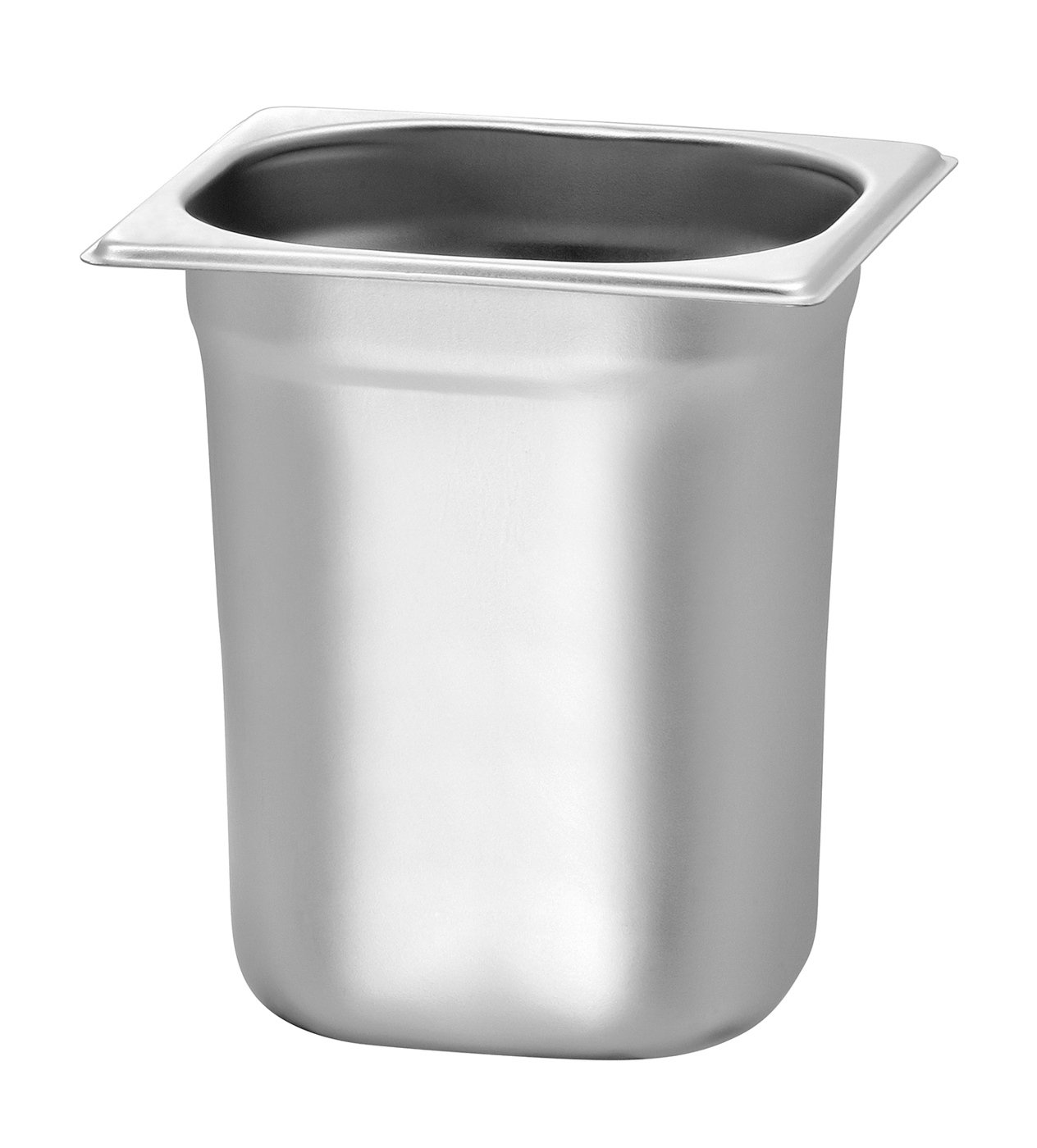 Bartscher GN-Behälter, 1/6, T200 | Ausführung:Ohne Perforation | Maße: 17,6 x 16,2 x 20,0 cm.Gewicht: 0,45 kg