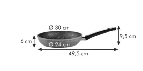 Bratpfanne i-PREMIUM Stone ø 30 cm