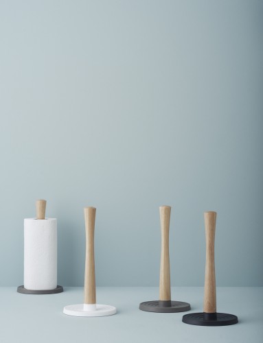 ROLL-IT Küchenrollehalter warm grau, Maße: 190 x 130 x 30 mm