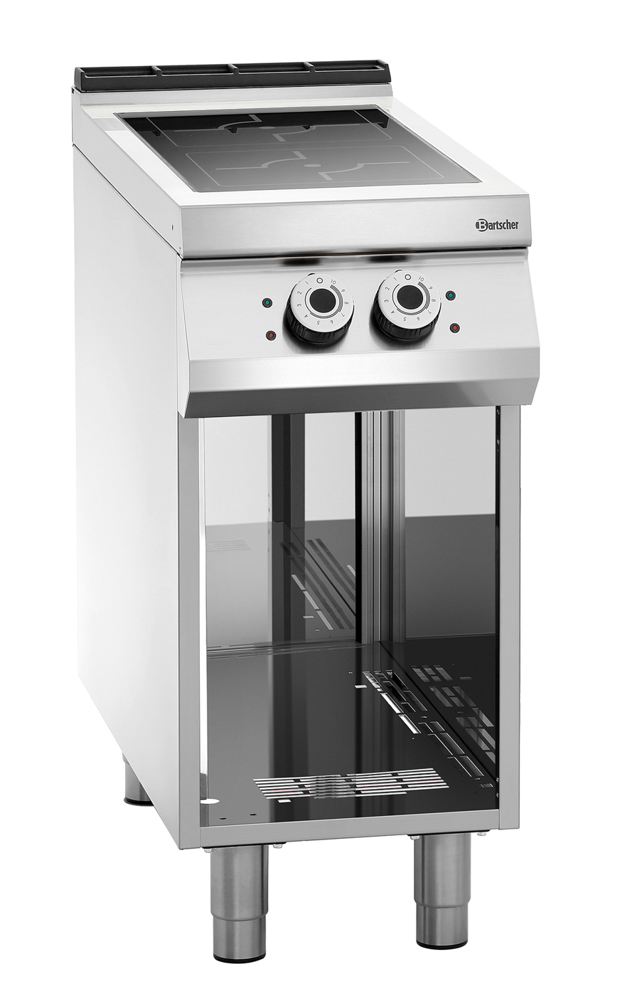 Bartscher 2 Felder Induktionsherd, OU | Inklusive: - | Maße: 40 x 90 x 900 cm. Gewicht: 53,8 kg