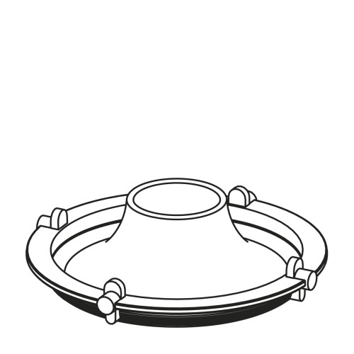 EM Deckel für 1005 schwarz, Maße: 87 x 87 x 26 mm