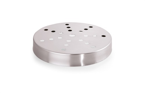 Siebeinsatz GROSSKÜCHENGESCHIRR SERIE 5000. passend für Ø 28 cm. Chromnickelstahl, ›