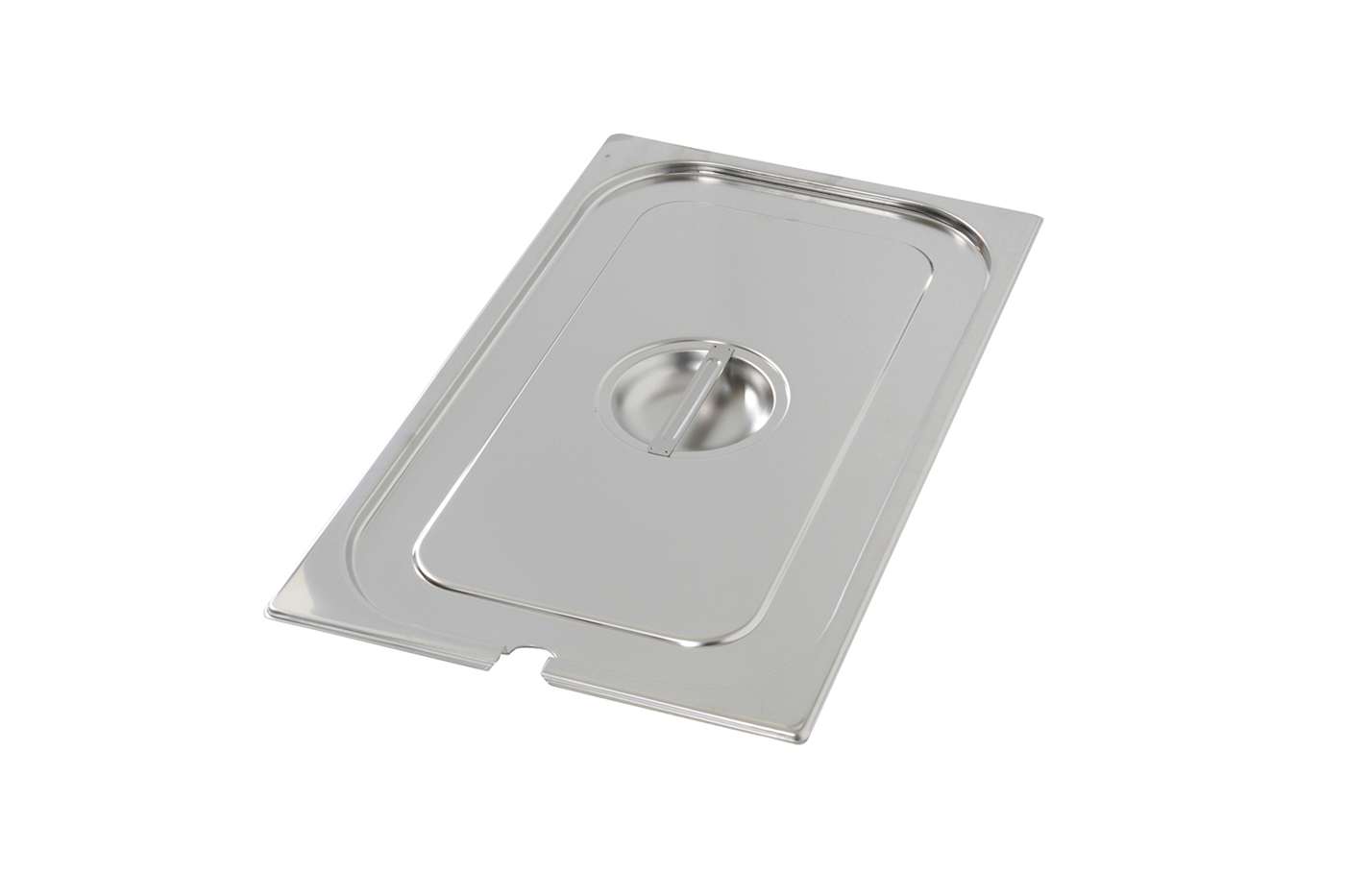 Bartscher Deckel 1/1GN, mit Löffelaussparung |Silikondichtung: Nein | Maße: 53 x 32,5 x 2,0 cm.Gewicht: 0,95 kg