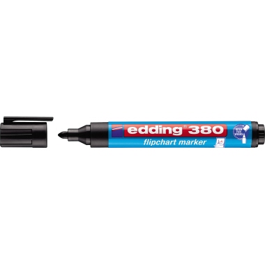 edding Flipchartmarker 380 1,5-3mm schwarz