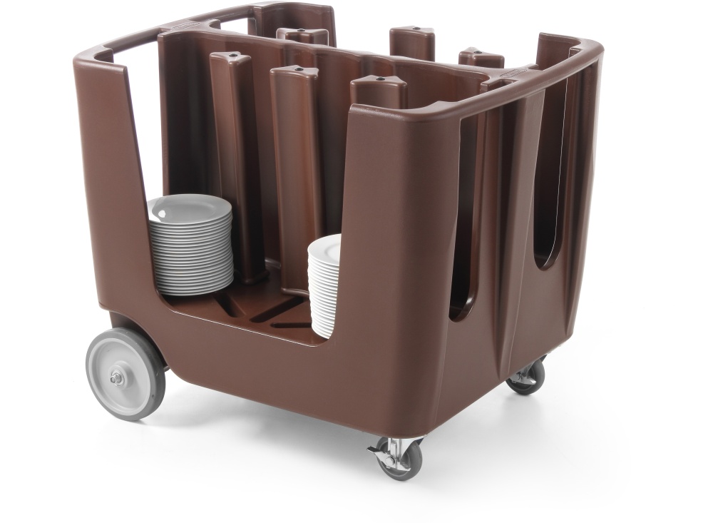 HENDI Tellerwagen - Maße Außen: 930x720x(H)800 mm