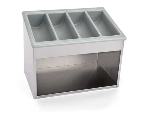 GN Buffetgestell. Chromnickelstahl. passend für Besteckkasten 1518 004. Maße: 51 x 30 x