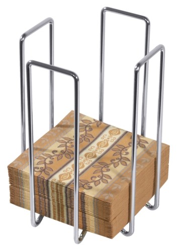 Serviettenhalter für 25x25 cm Cocktailservietten 1/4 Falz