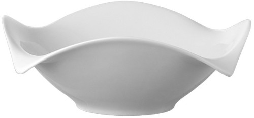 Modern Dining-Poncho Weiss Schale 21 cm