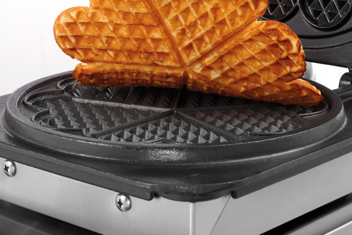 Bartscher Waffeleisen 1HW211 | Eigenschaften: - |Maße: 28,5 x 47 x 22,0 cm. Gewicht: 15,4 kg