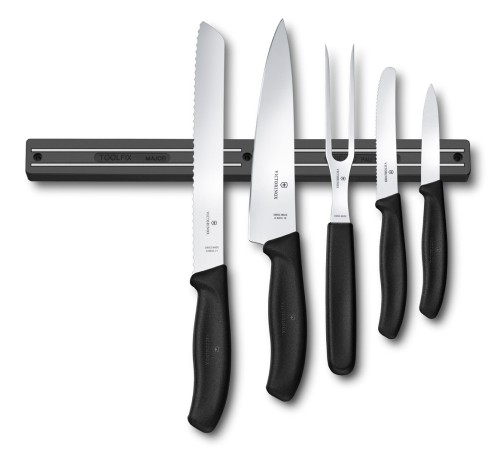 Victorinox Magnetschiene, 35 cm, schwarz
