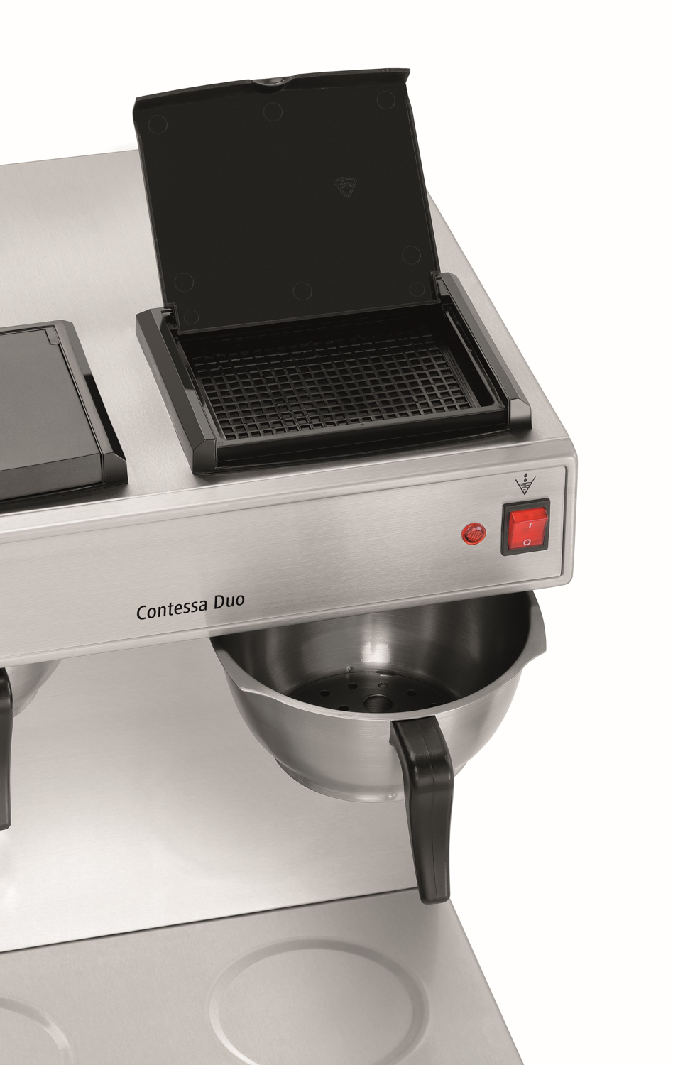 Bartscher Kaffeemaschine Contessa Duo |Steuerung: Kippschalter | Maße: 43 x 40 x 52,0 cm.Gewicht: 14,3 kg