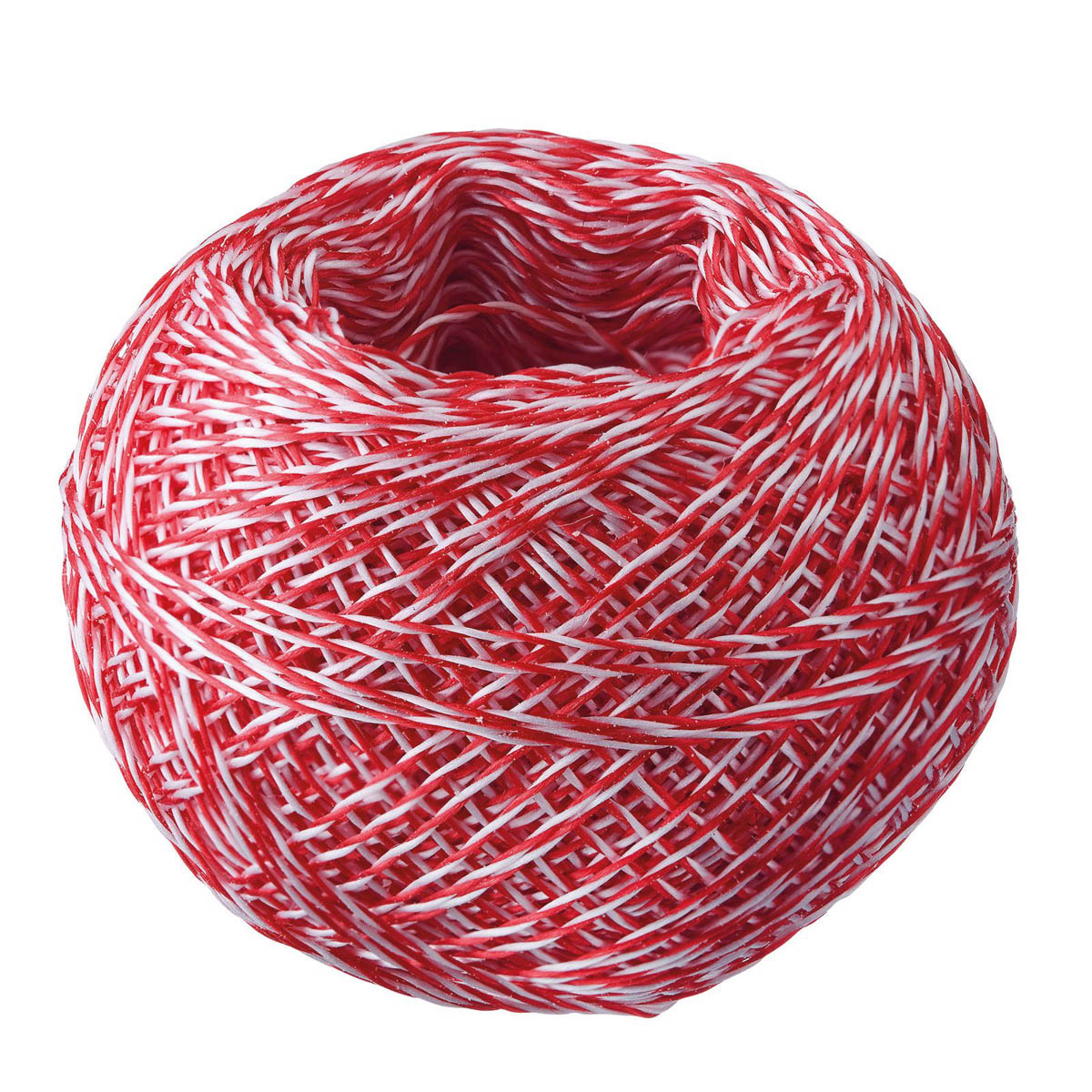 2 x Grill-/Bratenschnur rot-weiß, 60 m