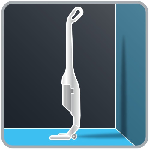 Kabelloser Rowenta Dual Force 2-in-1 Staubsauger und Handstaubsauger, LED-Leuchten, leicht, klappbarer Griff, langlebiger Lithium-Ionen-Akku,