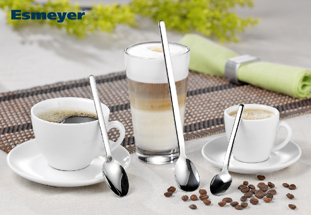 Langstiellöffel BETTINA, Edelstahl 18/10, poliert, Länge: 19,8 cm.