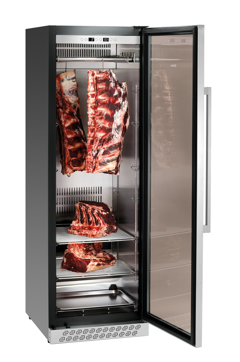 Bartscher Dry Age Schrank 380 | Abschließbar: Ja| Maße: 59,5 x 75 x 186,5 cm. Gewicht: 104 kg