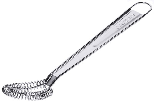 Mini-Rührbesen aus Edelstahl, optimal zum Zubereiten von kleinsten Mengen feiner Saucen und Eiern, ideal auch als Cocktail-Rührbesen