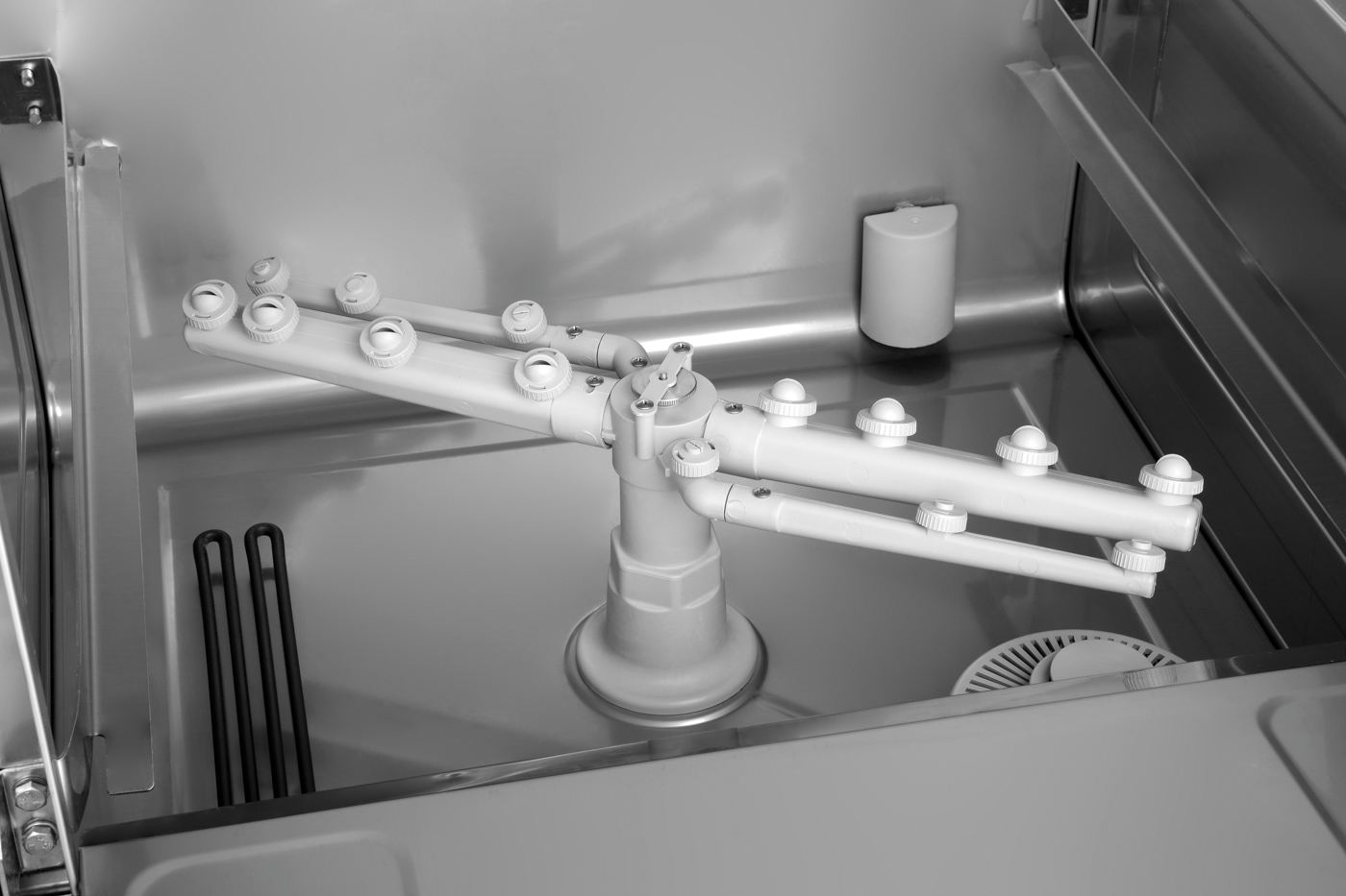 Bartscher Spülmaschine US M500 LPR K |Eigenschaften: - | Maße: 59 x 63 x 84,0 cm.Gewicht: 57,6 kg