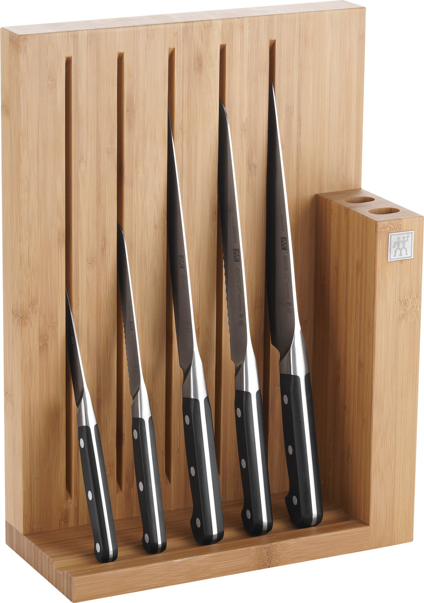Messerblockset, 6-tlg, no-color, Natur, Serie: Pro. Marke: ZWILLING