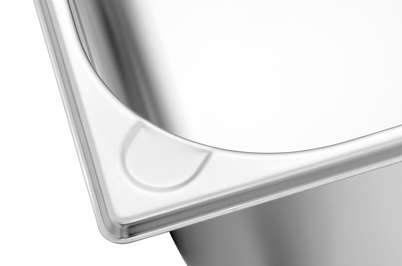 Bartscher GN-Behälter, 1/1GN,T200, Basic Line |Ausführung: Ohne Perforation | Maße: 53 x 32,5 x20,0 cm. Gewicht: 0,9 kg