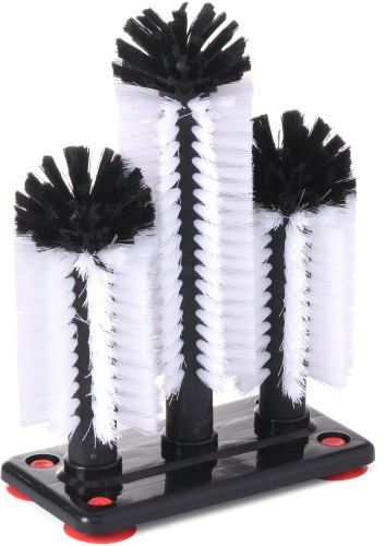 HENDI Gläserspülbürste hoch - 190x100x(H)180/250/180 mm