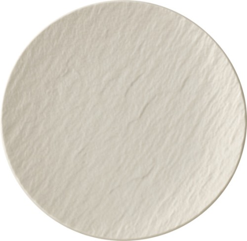 Villeroy & Boch Coupeteller flach, 21 cm Durchmesser, Serie The Rock White Glacier