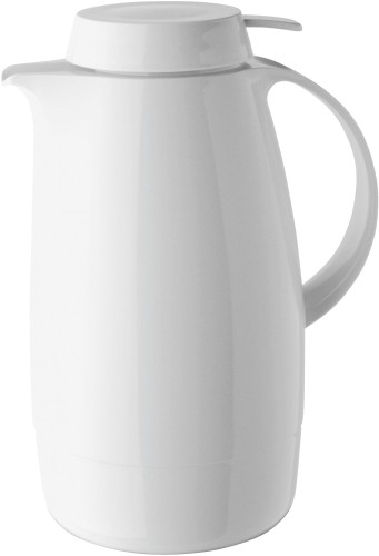Helios Isolierkanne Servitherm 1,3 l weiß
