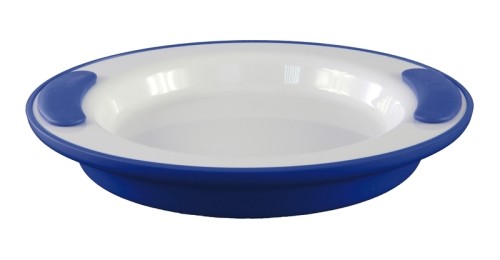 Ornamin Thermoteller 201 blau/weiss Ø 25,5cm