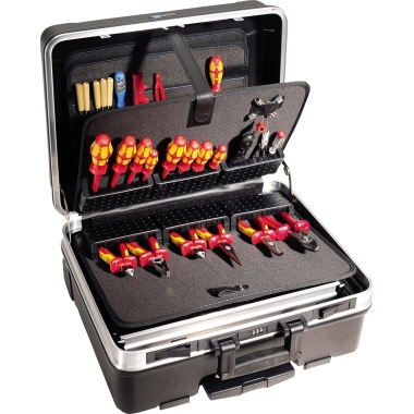 B&W International Werkzeugkoffer 515 x 440 x 255 mm (B x H x T) ABS-Kunststoff schwarz, Maße: 515 x 440 x 255 mm (B x H