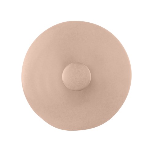 Seltmann Deckel zur Zuckerdose 0,26 l, rund, Form: Coup Fine Dining, Dekor: 57270 altrosa, hohe Kantenschlagfestigkeit, Made in Germany