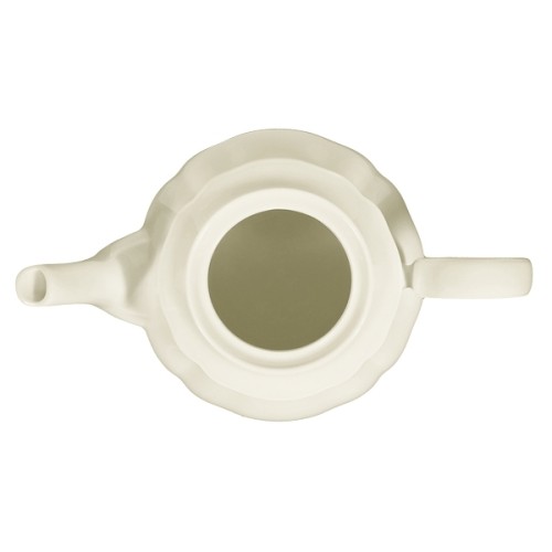 Seltmann Unterteil zur Teekanne 6 Personen, Form: Marieluise, Glasur: elfenbein, Dekor: 00003