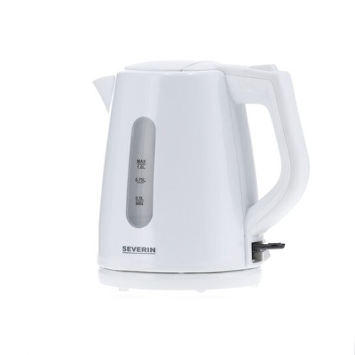 Severin Wasserkocher, ca. 2200 W, ca. 1,0 L, 360° central-cordless-system, abwaschbarer Kalkfilter