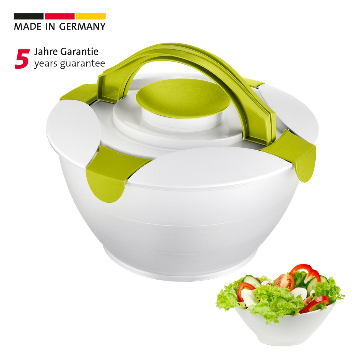 Salatbutler »Praktika«, 6,5 l, apfelgrün