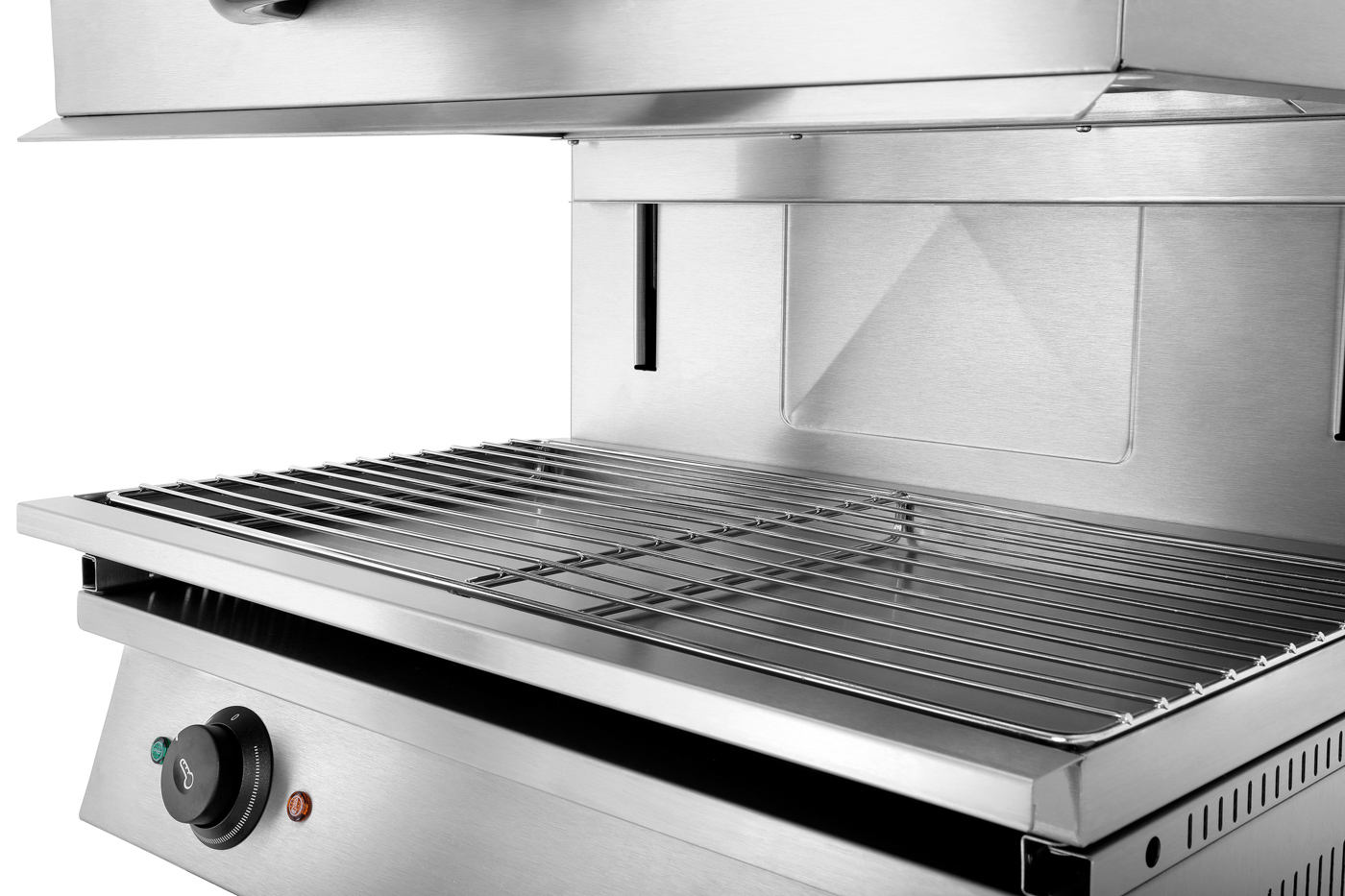 Bartscher Lift-Salamander 600-2Z |Fettauffangbehälter: Ja | Maße: 60 x 54 x 53,0 cm.Gewicht: 47,7 kg