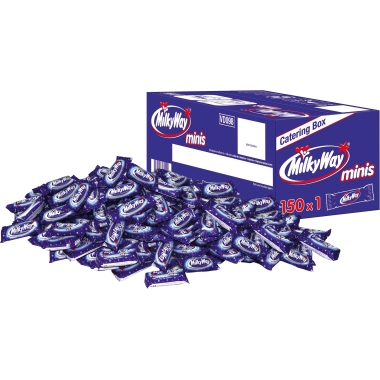 MILKY WAY® Schokoriegel Minis 150 x 20 g/Pack.
