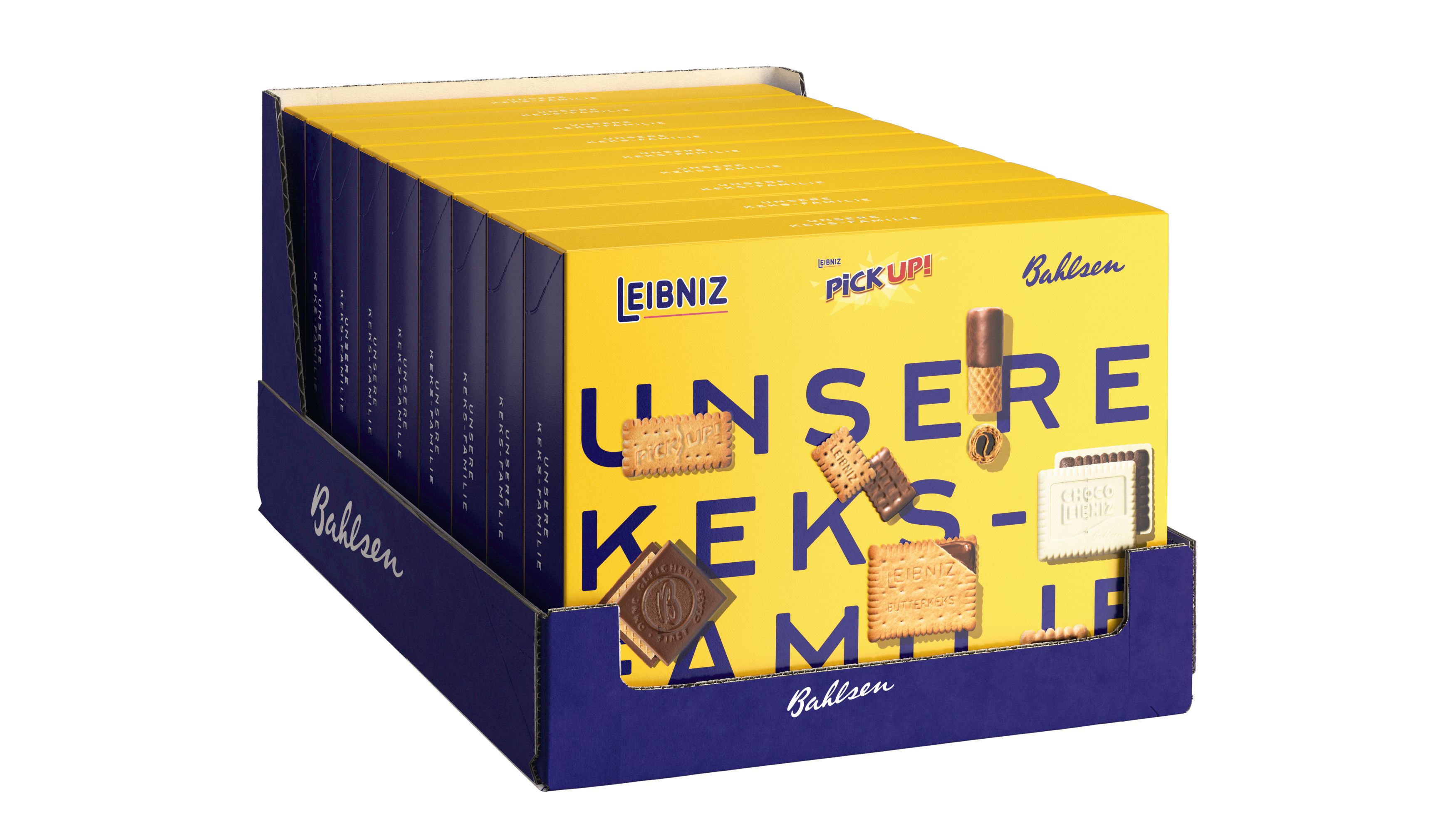 Bahlsen Unsere Keks-Familie, Inhalt: 280g, Auswahl aus den leckersten Sorten von Leibniz und Bahlsen, 1 Serviereinheit