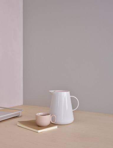 HOTTIE Isolierkanne 1 l. grau, Maße: 200 x 170 x 210 mm