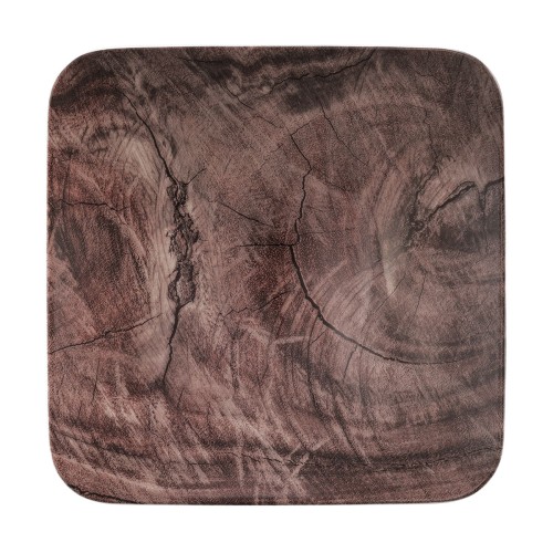 Seltmann Coupschale eckig 26x26 cm M5384, eckig, Form: Coup Fine Dining, Dekor: 57654 Oak, hohe Kantenschlagfestigkeit, Made in Germany