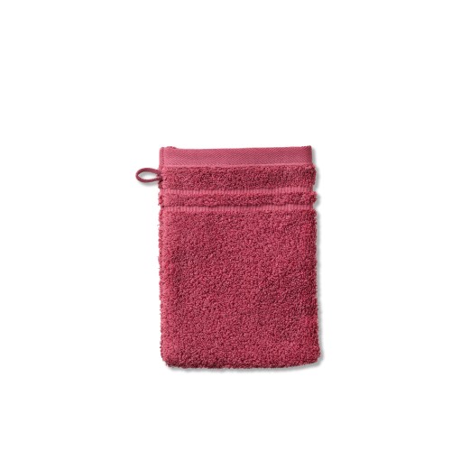 KELA Waschhandschuh Leonora 100%Baumwolle Premium pastellrot 15,0x21,0cm
