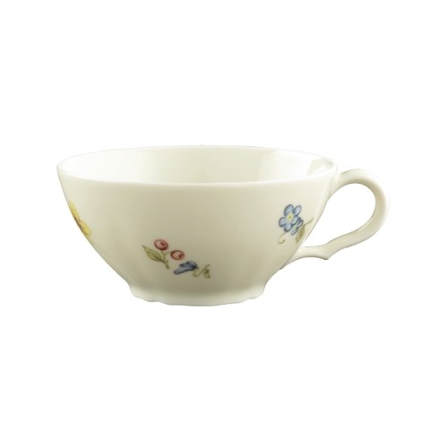 Seltmann Obere zur Teetasse 0,14 l, Form: Marieluise, Glasur: elfenbein, Dekor: 44714 Blütenmeer