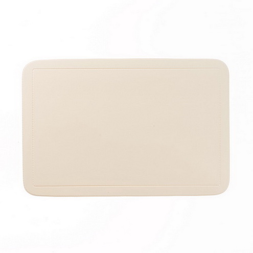 Kela Tisch-Set Uni PVC beige 43,5x28,5cm Kleckern bei Tisch? Mit den robusten und pflegeleichten Tisch-Sets UNI aus PVC kein Problem: Einfach