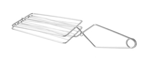 Toasterzange Edelstahl.100x340x(H)64 mm