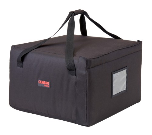 GoBag® Standard Pizza Liefertasche Schwarz, für fünf 45,7 cm oder sechs oder mehr 40,6 cm Pizzakartons von Cambro