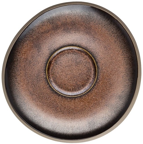 Rosenthal Kombi-Untertasse Junto Bronze