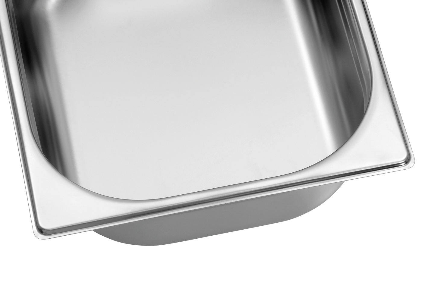 Bartscher GN-Behälter, 1/2, T100 | Ausführung:Ohne Perforation | Maße: 32,5 x 26,5 x 10,0 cm.Gewicht: 0,7 kg