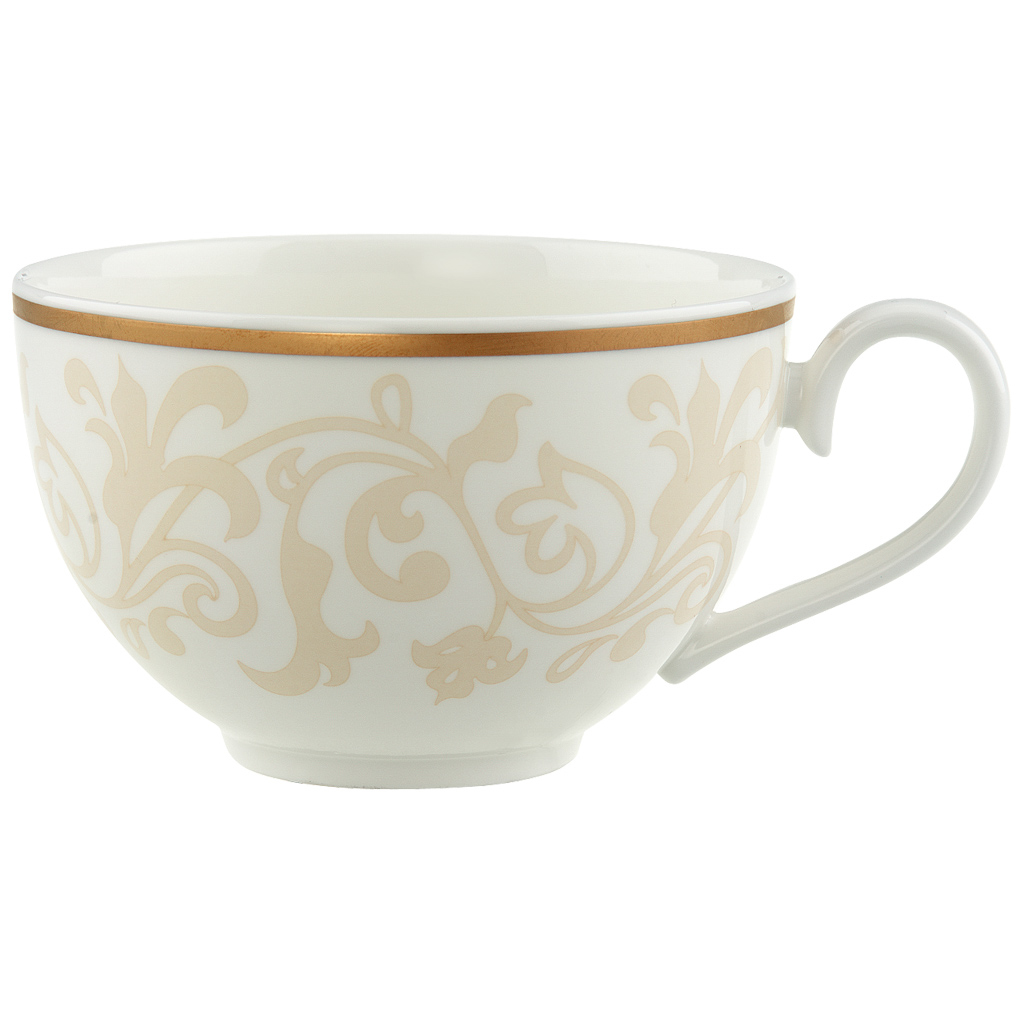 Villeroy und Boch Frühstücksobertasse - Maße: 14,4 x 11,2 x 7,1 cm / Ser.: Ivoire