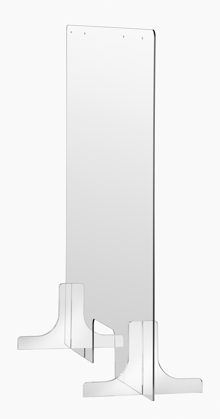 Bartscher Hygieneschutz 1000PGLD | MaßeDurchreiche: B 250 x H 120 mm | Maße: 100 x 30 x90,0 cm. Gewicht: 4,6 kg