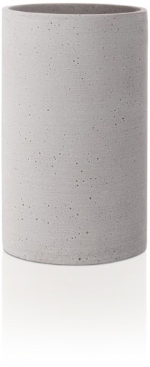 BLOMUS Vase - Light Grey, H 20 cm, Ø 12 cm - S