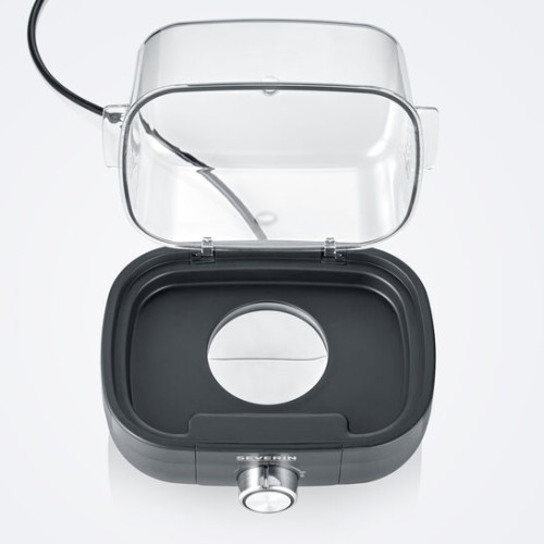 Severin Eierkocher mit Kochzeitüberwachung, ca. 420 W, 1-6 Eier, einstellbarer Härtegrad mit elektronischer Kochzeitüberwachung