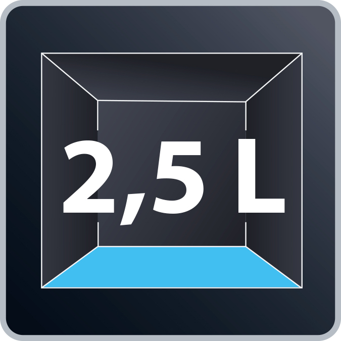 Bodenstaubsauger Rowenta Compact Power XXL 2,5 Liter Kompaktes Design EffiTech-Motor einfach auszuleerender Staubbehälter Zyklon-Technologie