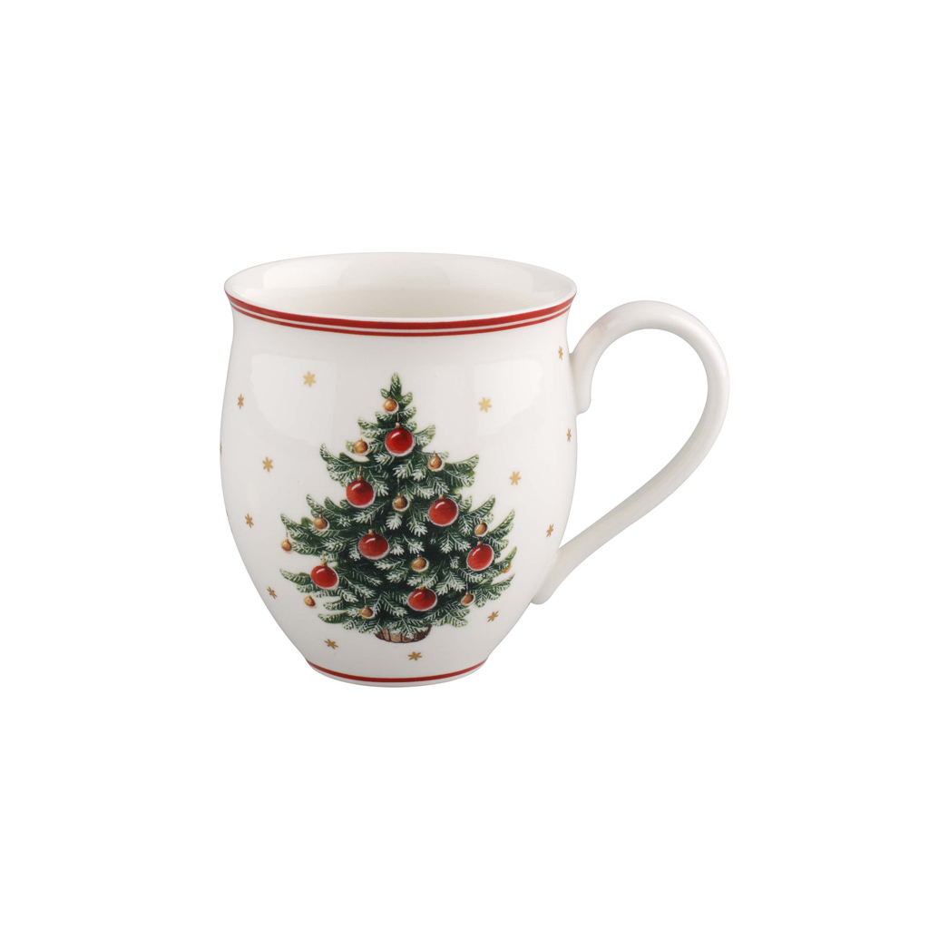 Villeroy und Boch Becher mit Henkel Set 2tlg., Tannenbaum - Maße: 20 x 9 x 12 cm / Ser.: Toy's Delight
